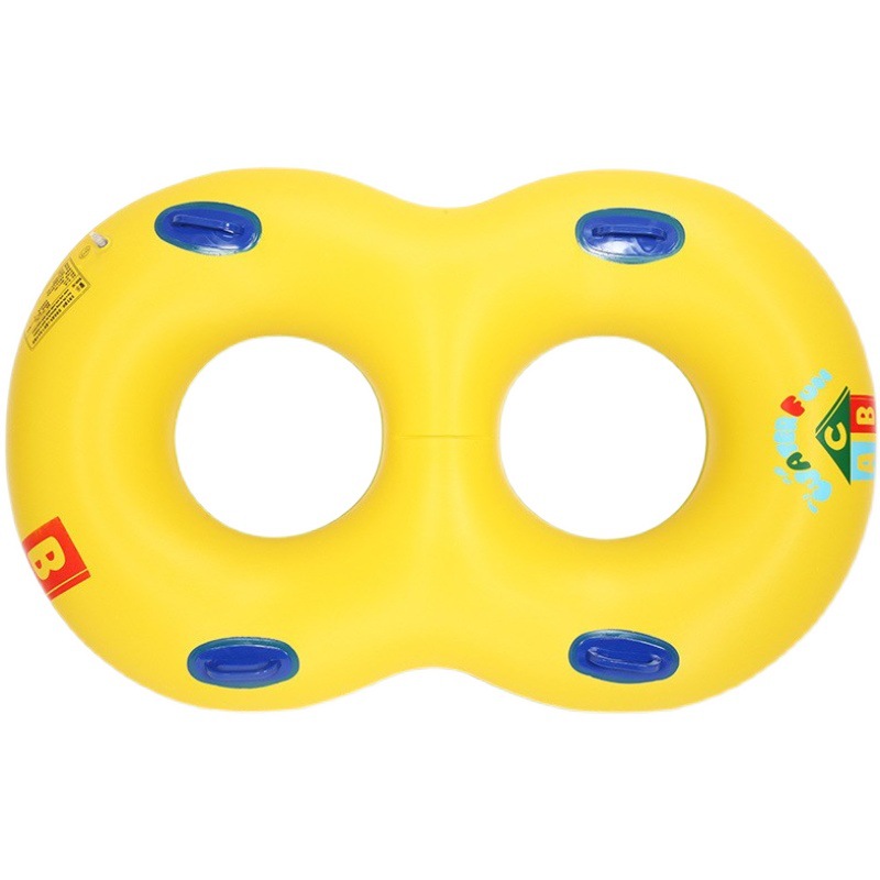 Felfújható élet Buoy Dupla úszó gyűrű, férfi ésnői párok szülők gyermekes játékok rafting